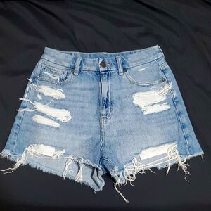 Distressed Denim Women's Shorts